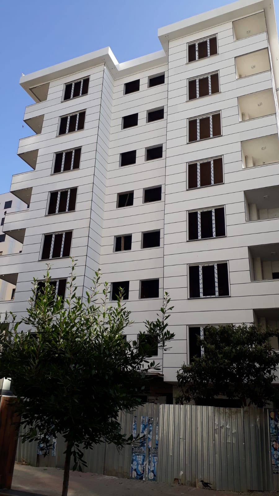 Tamamlanan konut projesi görünümü